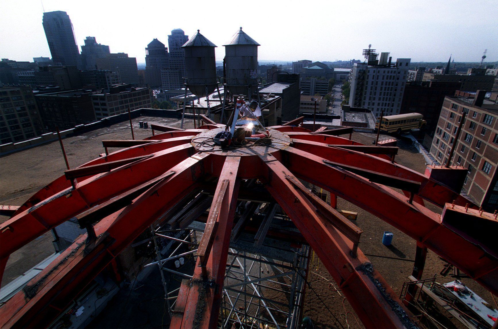 Playground on top of City Museum
